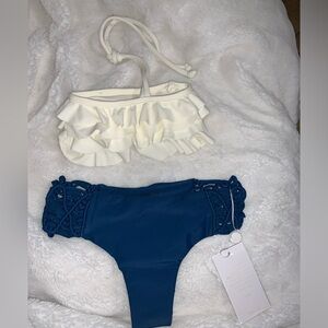 Girls extra small Mikoh bikini set NWT